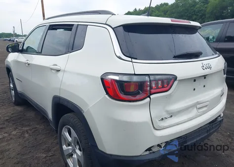 2018 Jeep Compass Latitude 4X4 из США, поврежденный, VIN 3C4NJDBB9JT31416